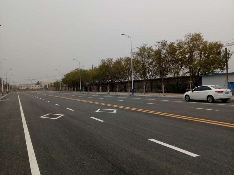 宋元瓷規(guī)劃二路道路、綠化及配套設(shè)施實(shí)景圖